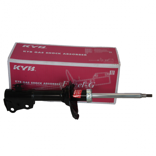 Стойка амортизатора Toyota Probox/ Succeed '02-'14/ Vitz/ Platz/ Yaris Verso/ Funcargo/ Echo/ bB '99-'05/ Scion XA/ IST '02-'07/ Porte '04-'12/ Will Cypha '02-'05/ Will VI '00-'01 передняя  KYB (Япония) 333368